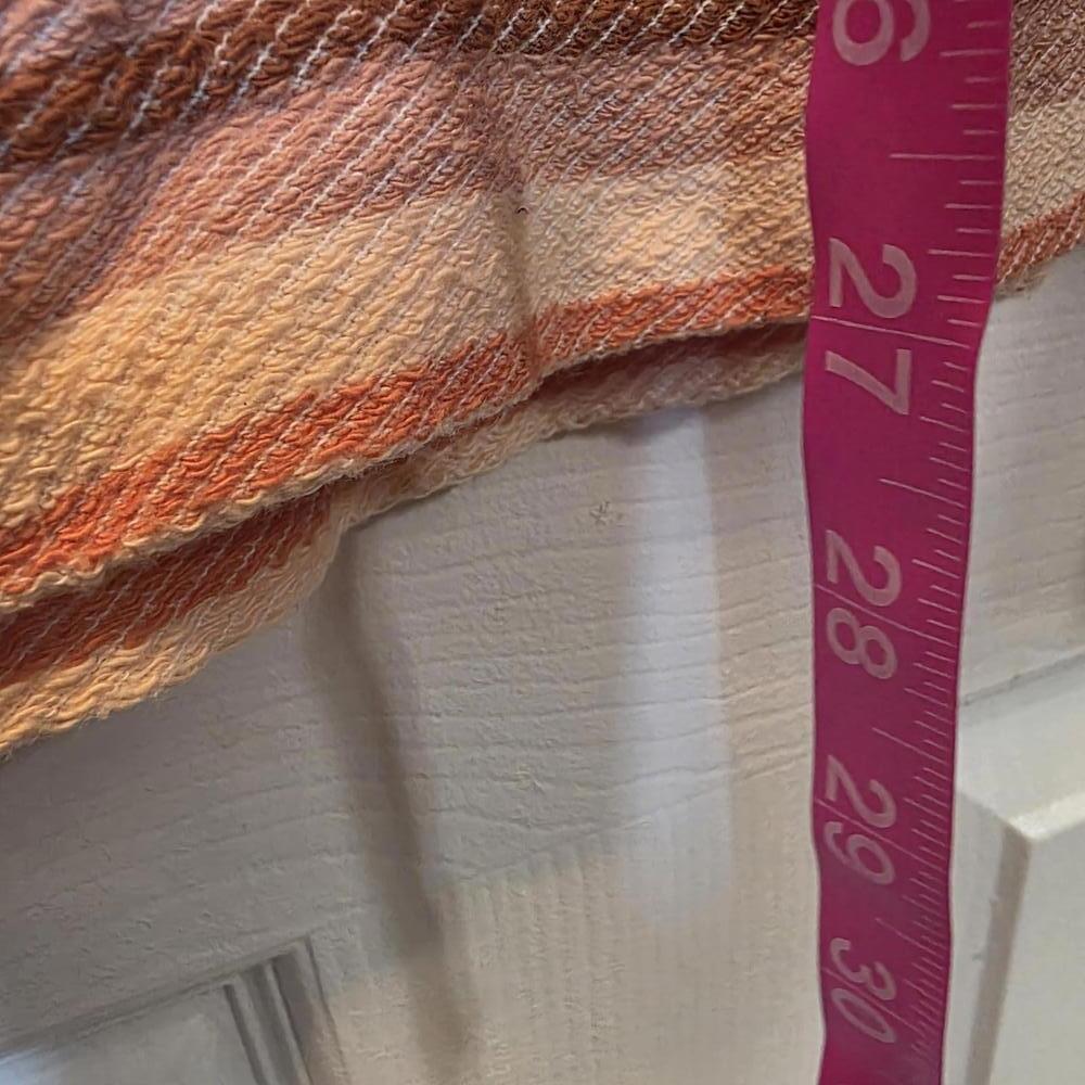 Naturale Reflections Women's Striped Cotton Hoodie Sweatshirt Large NWOT - Picture 7 of 8